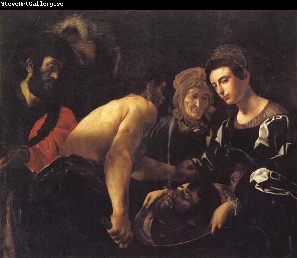 CARACCIOLO, Giovanni Battista Salome with the Head of John the Baptist